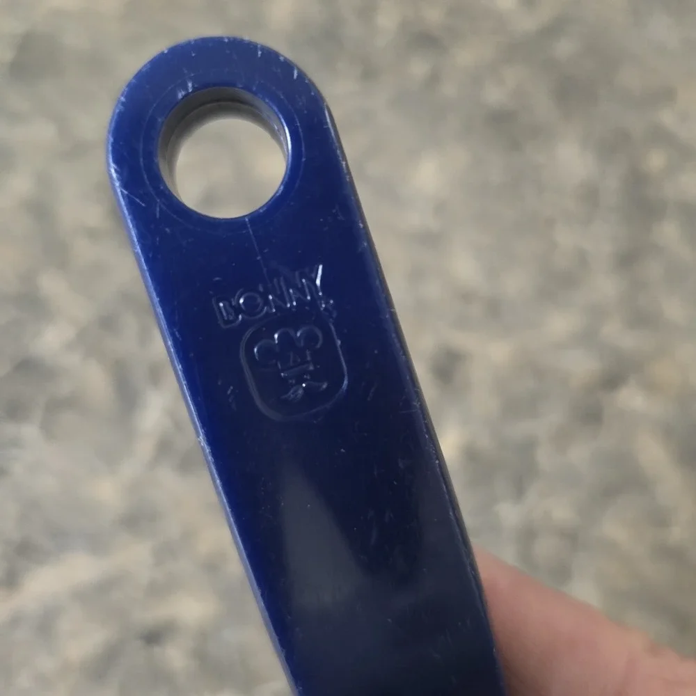 Bonny, Blue Plastic / Nylon‎ Spaghetti, Pasta Fork, Scoop 085UT